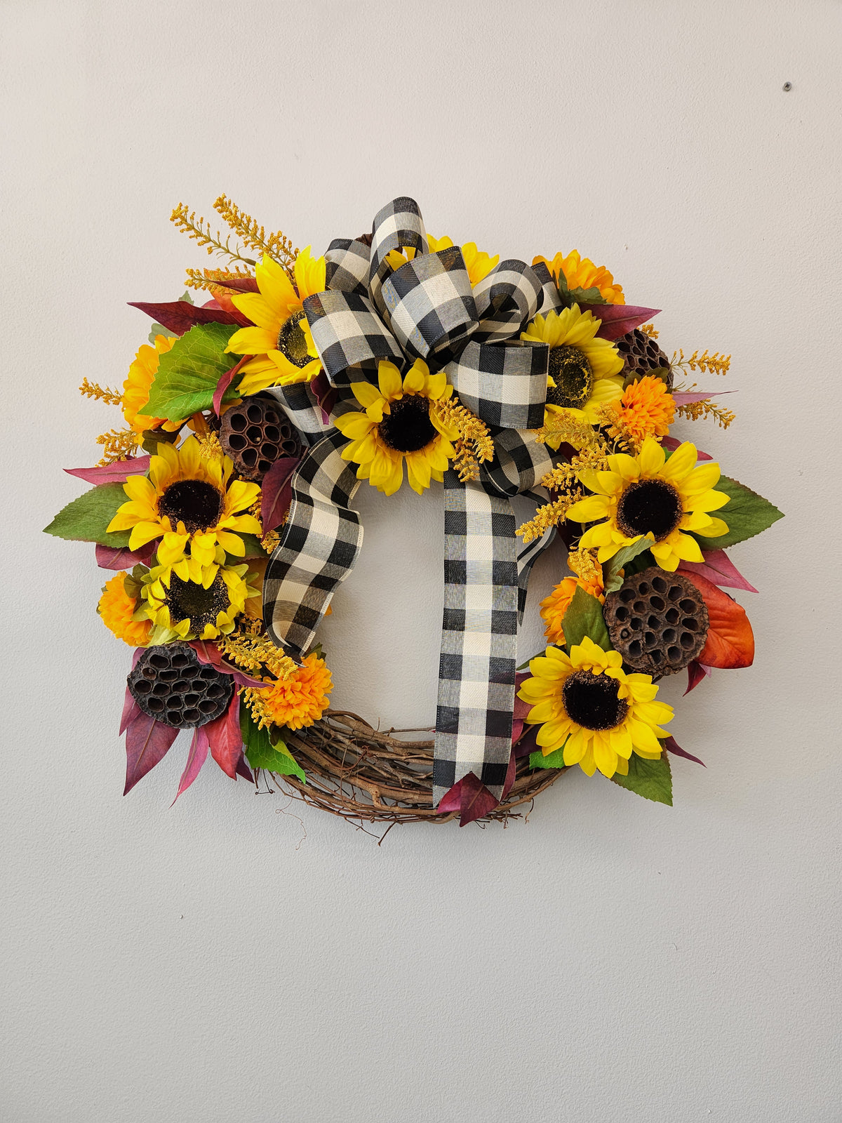 Autumn Harvest - seasonal silk wreaths