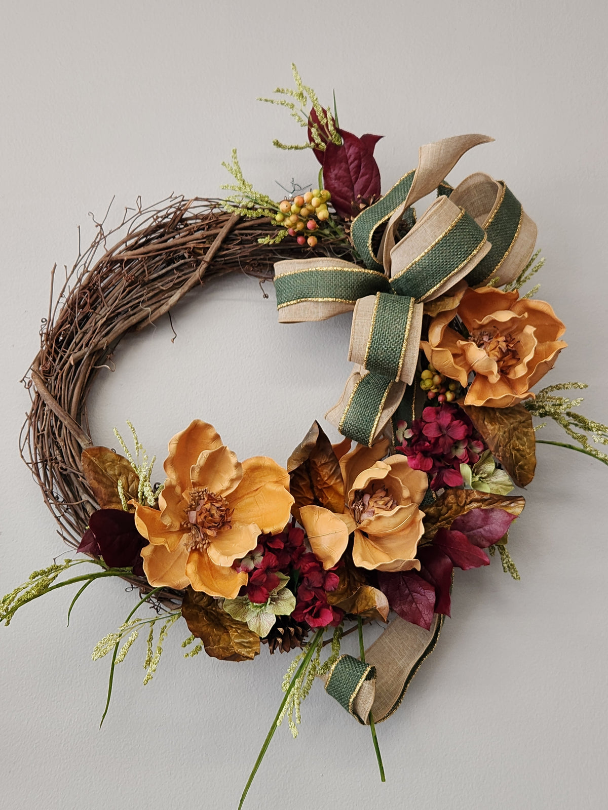 Autumn Harvest - seasonal silk wreaths