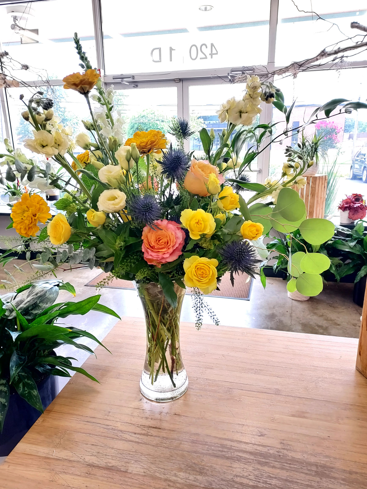 Tall Vase Arrangement (Designers Choice)